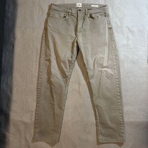 Flint And Tinder Men's 31 Tapered Fit 365 Pants Chino Green Huckberry